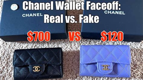 replica chanel card holder|Chanel Wallet Card Holder Showdown: Real vs. Fake .